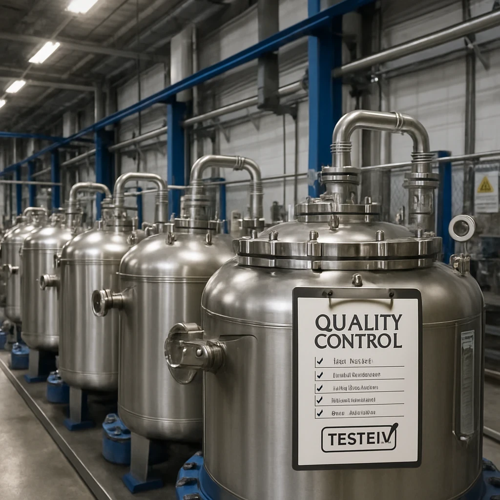 Jakie normy bezpieczeństwa muszą spełniać zbiorniki przemysłowe od producenta?